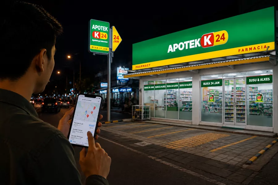 Butuh Apotek 24 Jam Terbaik di Jakarta untuk Obat Resep? Ke Apotek K-24!