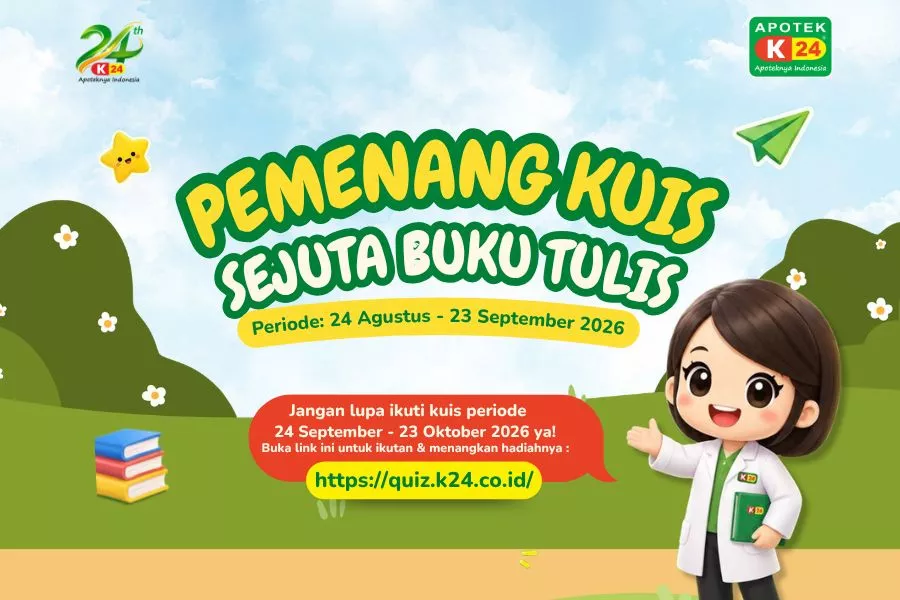 Pemenang Kuis Sejuta Buku Tulis Periode Agustus - September 2026 dari AGTS Sudah Keluar!
